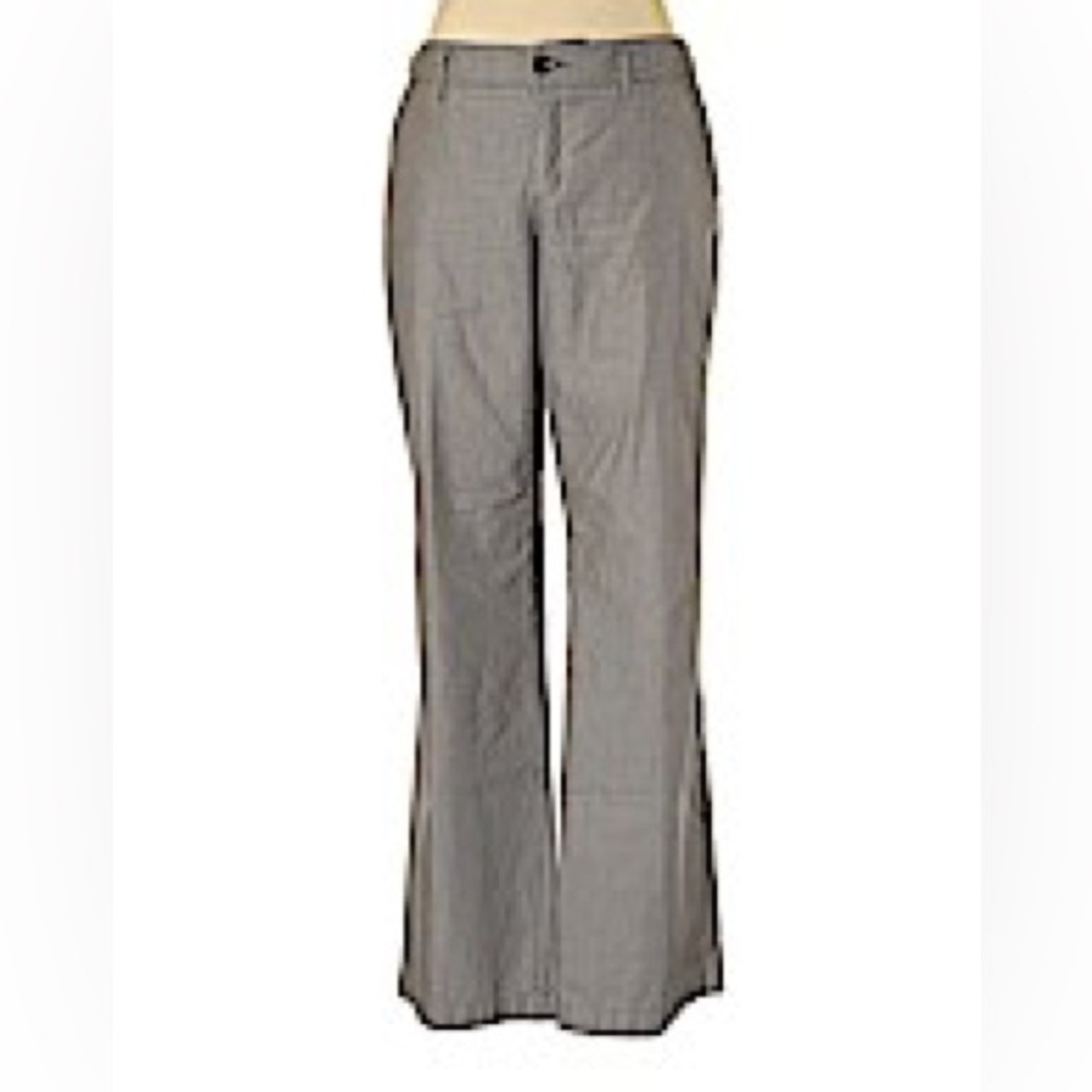 Women’s Esprit Black & White strip Flare Pants Size 14